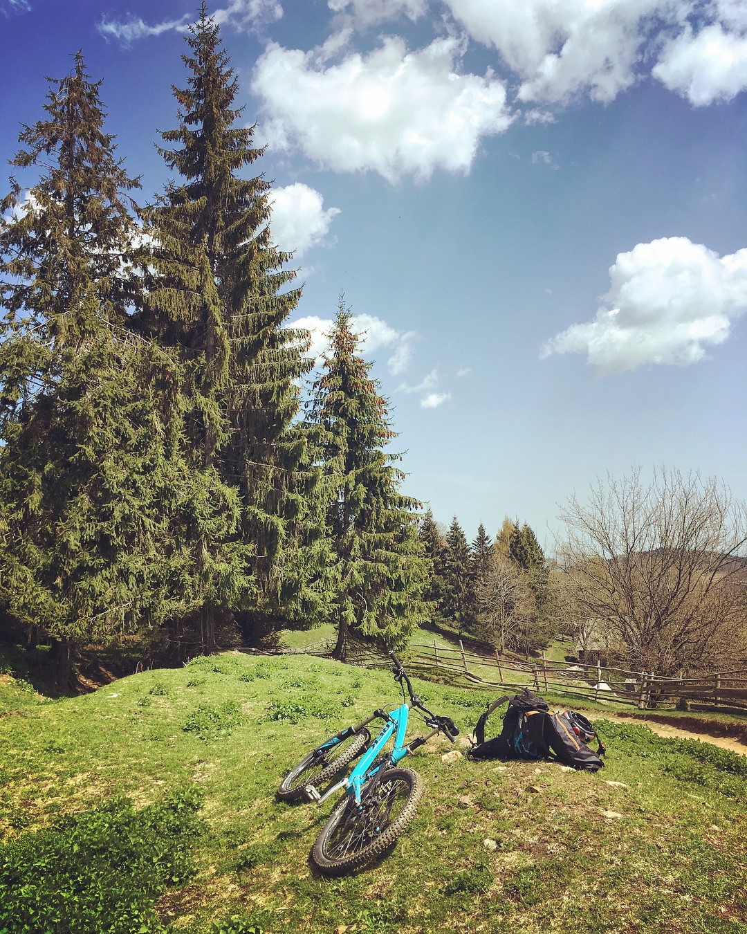 cu bicicleta pe lângă Cluj